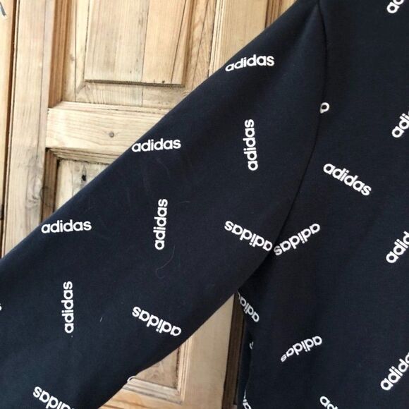 Adidas Large (16 / 18) Graphic‎ Longer Hoodie - Picture 5 of 10